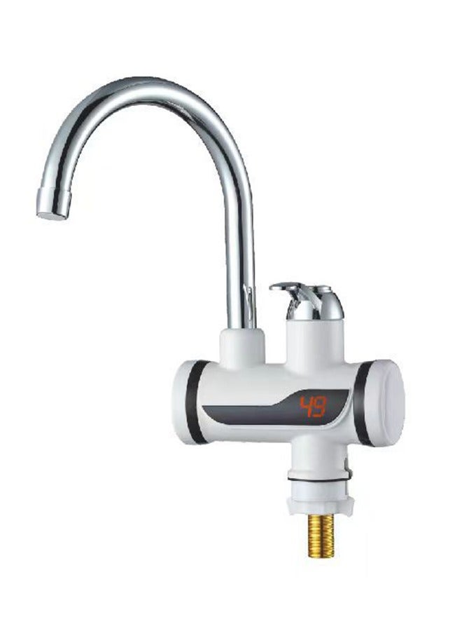 Kitchen Tankless Water Heater Tap with Temperature Display Multicolour 35 x 15 x 25cm - Image 2